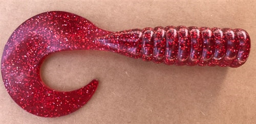 PREDATOR GRUB - 11" BLOOD RED