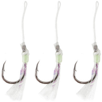 OTI RAPTOR GLOW ASSIST HOOKS - SELECT SIZE